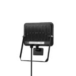 Projecteur LED extérieur détecteur HF 50W noir 3CCT, configuration visible, vue complémentaire 1