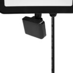 Projecteur LED extérieur détecteur HF 50W noir 3CCT, configuration visible, vue complémentaire 4