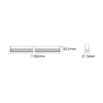 Réglette LED T5 120 cm 18W 3 CCT blanc, 220 à 240 V, vue complémentaire 4