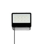Projecteur LED asymétrique 100W 3CCT IP66 noir, dimensions 300 x 222 x 45 mm, vue complémentaire 4