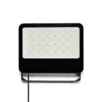 Projecteur LED asymétrique 200W IP66 noir, dimensions 390 x 306 x 58 mm, vue complémentaire 4