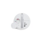 Plafonnier mural détecteur HF LED 19W IP54, finition Blanc, vue complémentaire 2