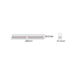 Réglette LED T5 30 cm 5W 3 CCT blanc, IP20, vue complémentaire 4