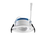 Spot encastrable orientable IP65 dimmable CCT Sora, finition Blanc, vue complémentaire 2