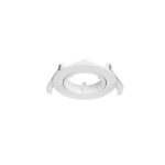 Spot encastrable orientable blanc GU10 GU5.3 Ø75, en aluminium, vue complémentaire 1