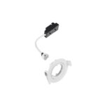 Spot encastrable orientable blanc GU10 GU5.3 Ø75, en aluminium, vue complémentaire 2