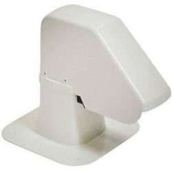Linum - Chapeau de toiture synthétique (plastique) 125x125mm 1 sortie = LAC-795 - ALX-7224-306