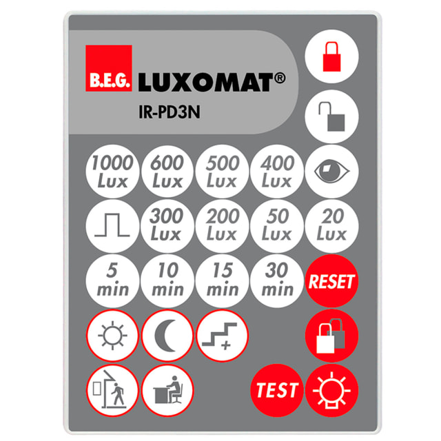 Luxomat - Télécommande infrarouge PD3N-1C - 92105