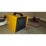 Chauffage électrique soufflant 3,0 kW 220 V B3PTC, finition jaune, vue complémentaire 2