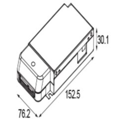 MODULAR - LED gear Deep Dim 500mA 50W dali - 11630730