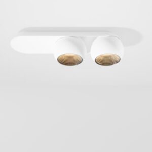 MODULAR - Marbul 2x LED 2700K Tre dim GI white struc - 11501009