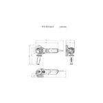 Meuleuse d’angle 125 mm 900 W W 9-125 Quick, configuration visible, vue complémentaire 3