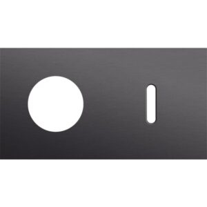 NIKO - PLAQUE DBL H71 PR 1 PRISE + 1 COMMUT SMPL