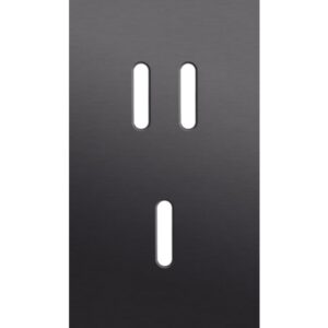 NIKO - PLAQUE DBL V60 PR 1 COMMUT DBL + 1 COMMUT SMPL
