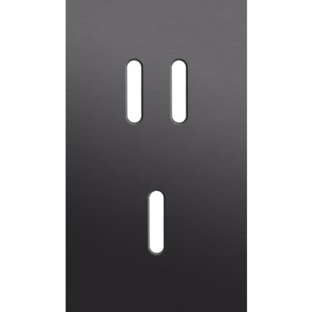 NIKO - PLAQUE DBL V60 PR 1 COMMUT DBL + 1 COMMUT SMPL