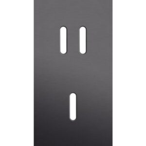 NIKO - PLAQUE DBL V71 PR 1 COMMUT DBL + 1 COMMUT SMPL