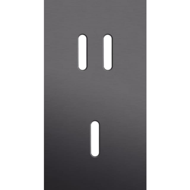 NIKO - PLAQUE DBL V71 PR 1 COMMUT DBL + 1 COMMUT SMPL