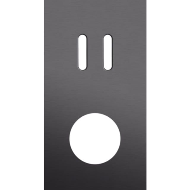 NIKO - PLAQUE DBL V71 PR 1 COMMUT DBL + 1 PRISE