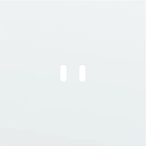 NIKO - plaque simple pour double chargeur usb-c