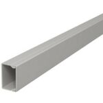 Goulotte électrique avec couvercle 40x40 gris, IP30, vue complémentaire 1