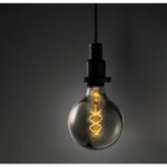 Ampoule LED globe vintage fumée E27 4W 818, finition autre, vue complémentaire 1