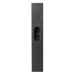 Poteau de fixation universel borne de recharge aluminium, finition Noir RAL 9005, vue complémentaire 3