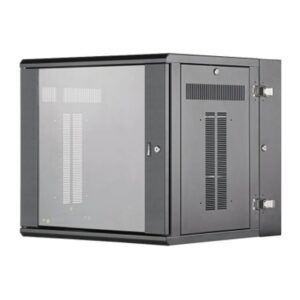 Détails visibles de Armoire réseau murale 12U avec porte vitrée pour Accessoires pour armoires de données