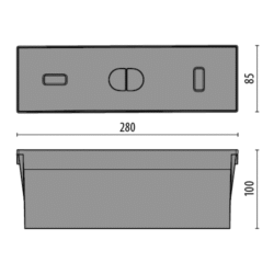 PIL - INSERT+ 2 - boîte encastré - 310490