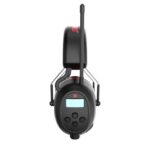 Casque anti-bruit Bluetooth DAB+ FM SNR 31 dB H-40, finition noir, vue complémentaire 4