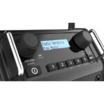 Radio de chantier DAB+ FM Bluetooth IP54 DPR2, finition noir, vue complémentaire 2