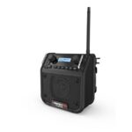 Radio de chantier DAB+ FM Bluetooth IP54 DPR2, finition noir, vue complémentaire 4