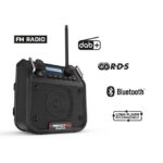Radio de chantier DAB+ FM Bluetooth IP54 DPR2, finition noir, vue complémentaire 5