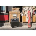 Radio de chantier DAB+ FM Bluetooth IP54 DPR2, finition noir, vue complémentaire 9