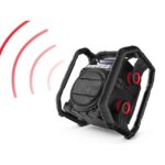 Radio de chantier DAB+ FM Bluetooth USB IP65 TP3, finition noir, vue complémentaire 4