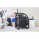 Radio de chantier DAB+ FM Bluetooth IP64, finition noir, vue complémentaire 10