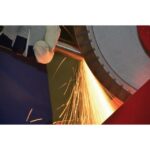 Bande abrasive sans fin toile brune oxyde d'aluminium, configuration visible, vue complémentaire 1