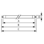 Tube fluorescent Actinic BL TL 8W G5, vue complémentaire 1