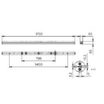 Réglette LED CoreLine 1800 mm lm, vue complémentaire 5