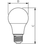 Ampoule LED E27 A60 8W 806 lm 2700K CorePro 8720169168978 – Image 2