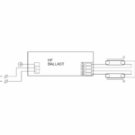 Ballast électronique tube fluorescent HF-B TL-D, 220...240 V, vue complémentaire 3
