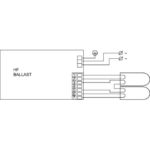 Ballast électronique HF-P PL-T/C/L TL5C EII, 220...240 V, vue complémentaire 2