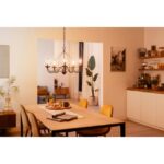 Ampoule LED flamme E14 dimmable 2,5W B35, finition blanc, vue complémentaire 2