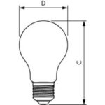 Ampoule LED filament E27 A60 dimmable 2700K 11,2W CRI90 – Image 2