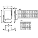 Projecteur LED extérieur IP65 10W BVP167 LED12/830_40_65 – Image 3