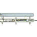 Réglette étanche LED 42 W 4800 lm 4000 K IP65, finition Gris, vue complémentaire 3