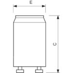 Starter fluorescent S10 Ecoclick 4-65W conventionnel, configuration visible, vue complémentaire 1