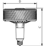 Lampe LED industrielle E40 140W 4000K 20000lm 8718699753733 – Image 2