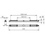 Réglette LED étanche 120 cm 4000K G2 L1200, IP65, vue complémentaire 5