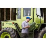 Jerrycan métal vert 20 L avec bec verseur 21 060 950, finition Vert olive RAL 6003, vue complémentaire 1