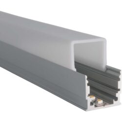 Détails visibles de ProLED - Proled Cover Profil Medium M-Line Square 200cm carré opale pour Accessoires pour rubans LED